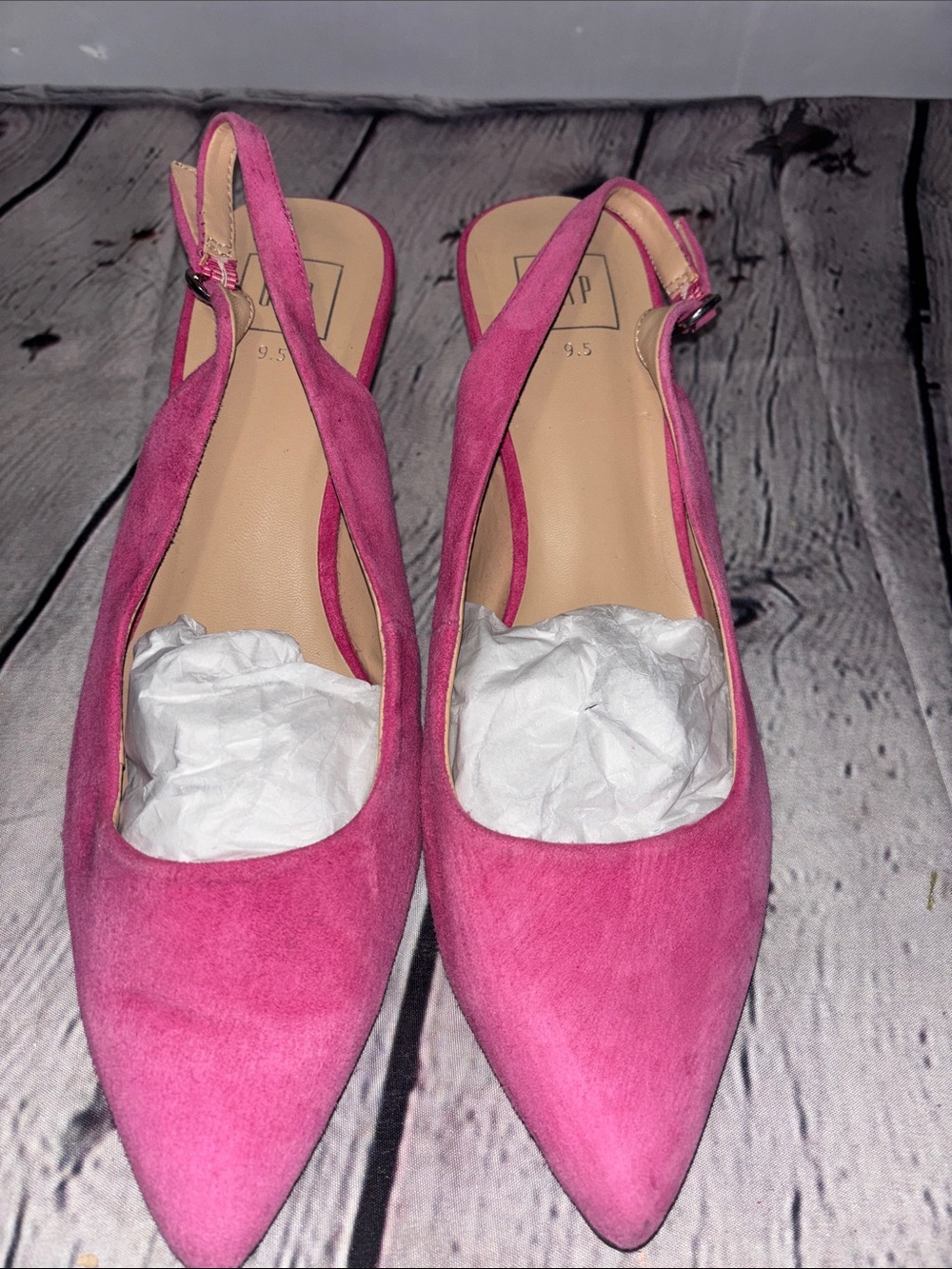 GAP Pink Pointed Slingback Slingback